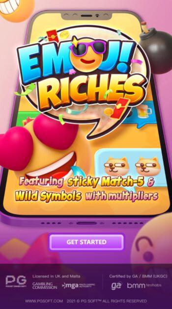 แนะนำเกมสล็อต Emoji Riches