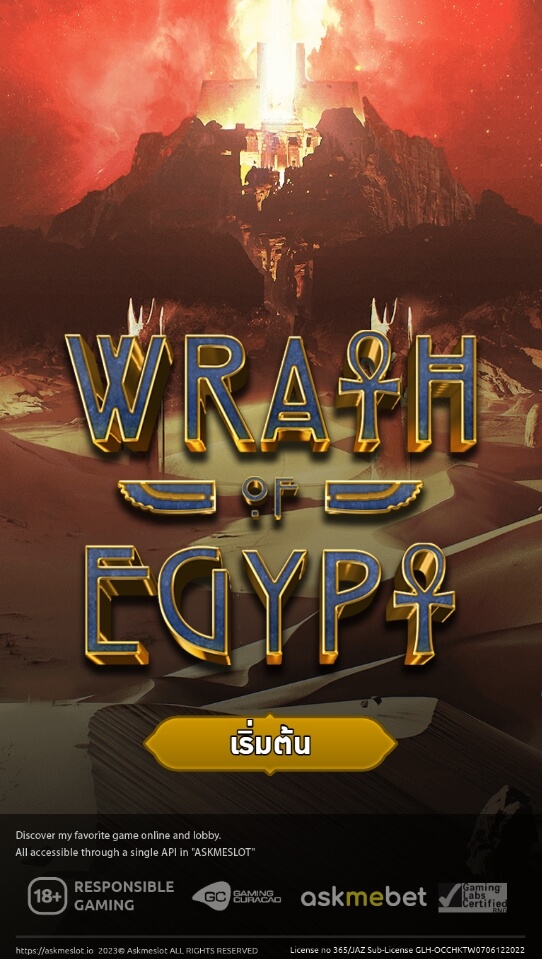 Wrath of Egypt Slots ASKMESLOT SLOT ดาวน์โหลด pgslotspin