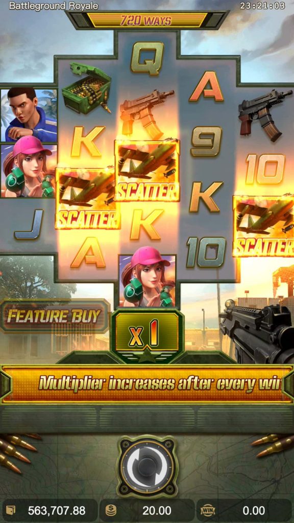 Battleground Royale สล็อต  PG PG SLOT ทางเข้า