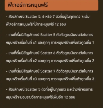 ฟีเจอร์พิเศษพิชิตโบนัสเกมสล็อต หนอนบ้าล่าสมบัติ