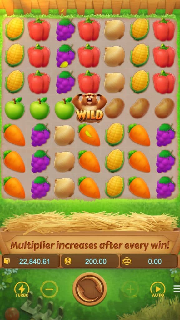 สัญลักษณ์ ในเกม PG การเก็บเกี่ยวของกราวด์ฮ็อก
