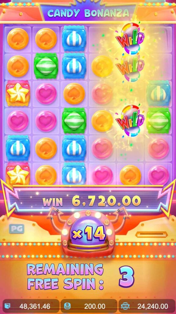 สัญลักษณ์ ในเกม PG SLOT AUTO แคนดี้ โบนันซ่า