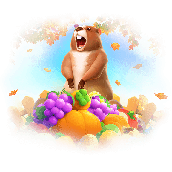 แนะนำเกมสล็อต PG Groundhog Harvest